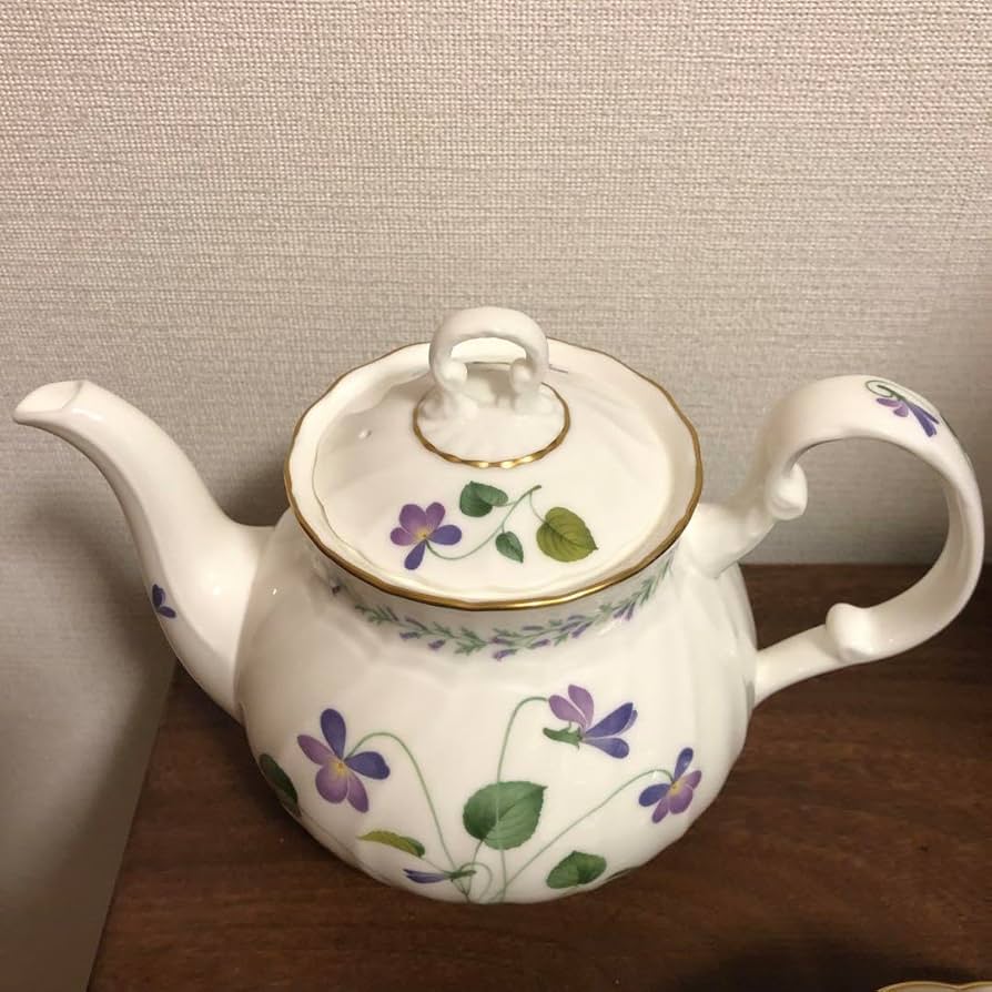 Amazon.co.jp: 済ノリタケ バイオレットドリーム ティーポットと
